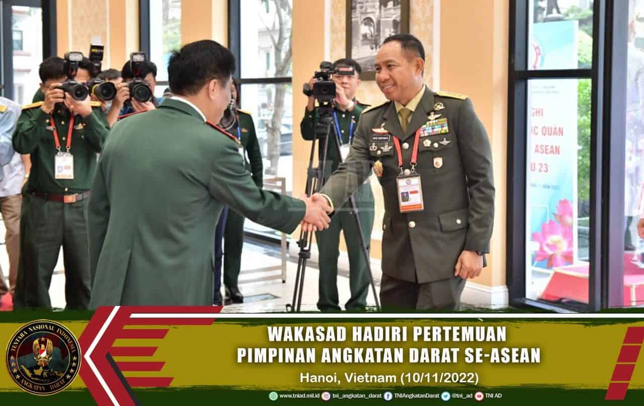 Wakasad Hadiri Pertemuan Pimpinan Angkatan Darat se-ASEAN