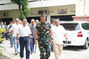 Danrem 084/BJ Kunjungi PWI Jatim Tingkatkan Kemanunggalan TNI dengan Media