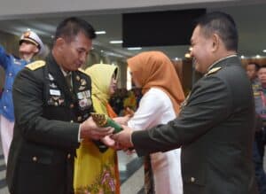 Bertepatan HUT Akmil, 164 Pati TNI AD Diwisuda Purna Wira