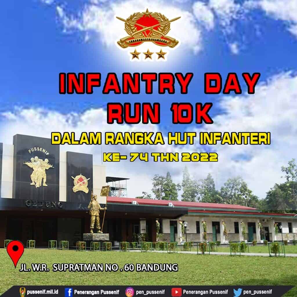 Infantry Day Run 10K Tahun 2022