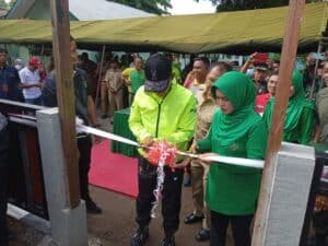 Lorong Wisata Budidaya Perkotaan Yonarmed 6/3 Kostrad Diresmikan