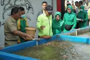 Lorong Wisata Budidaya Perkotaan Yonarmed 6/3 Kostrad Diresmikan