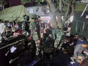 1000 Prajurit TNI AD Dikerahkan Untuk Penanganan Awal Gempa Cianjur