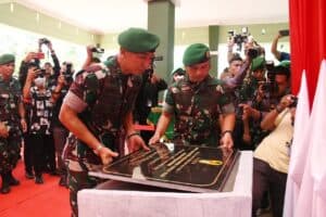 Peresmian 3 Satuan Teritorial di Wilayah Kodam Hasanuddin Miliki Manfaat Strategis