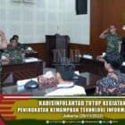 Kadisinfolahtad Tutup Kegiatan Peningkatan Kemampuan Teknologi Informasi TNI AD