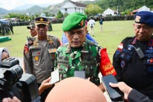 Sambut Kunker Wakil Presiden di Papua, Danrem 172/PWY Ajak Masyarakat Jaga Ketertiban Dan Kedamaian