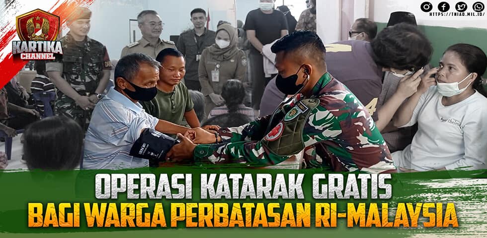 Operasi Katarak Gratis Bagi Warga Perbatasan RI-Malaysia