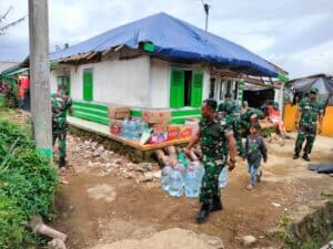Pusdikkav Pussenkav Kirim Bantuan Untuk Korban Gempa Cianjur