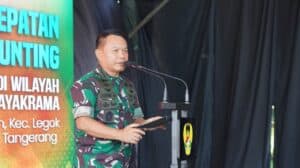 Kasad Ajak Masyarakat Dukung Program Ketahanan Pangan