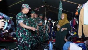 Peduli Kemanusiaan, TNI AD Kembali Kirim Bantuan ke Cianjur