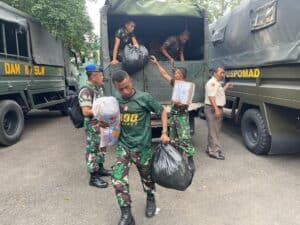 Puspomad Peduli, Serahkan Bantuan Untuk Korban Gempa Cianjur