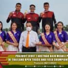 Prajurit Divif 1 Kostrad Raih Medali Perak di Thailand Open Track and Field Championships 2022