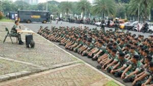 Pangdam Jaya Pimpin Apel Kesiapan Pengamanan Aksi Unjuk Rasa
