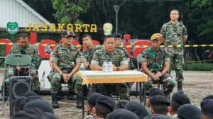 Pangdam Jaya Pimpin Apel Kesiapan Pengamanan Aksi Unjuk Rasa