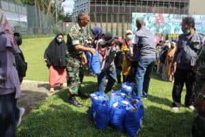 Peringati Hari Juang TNI AD ke 77, Dispsiad Gelar Baksos