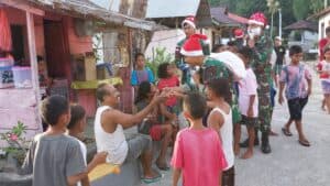 Penuh Kasih, Pasukan Ajusta Hangatkan Suasana ‘Camp Pengungsian’