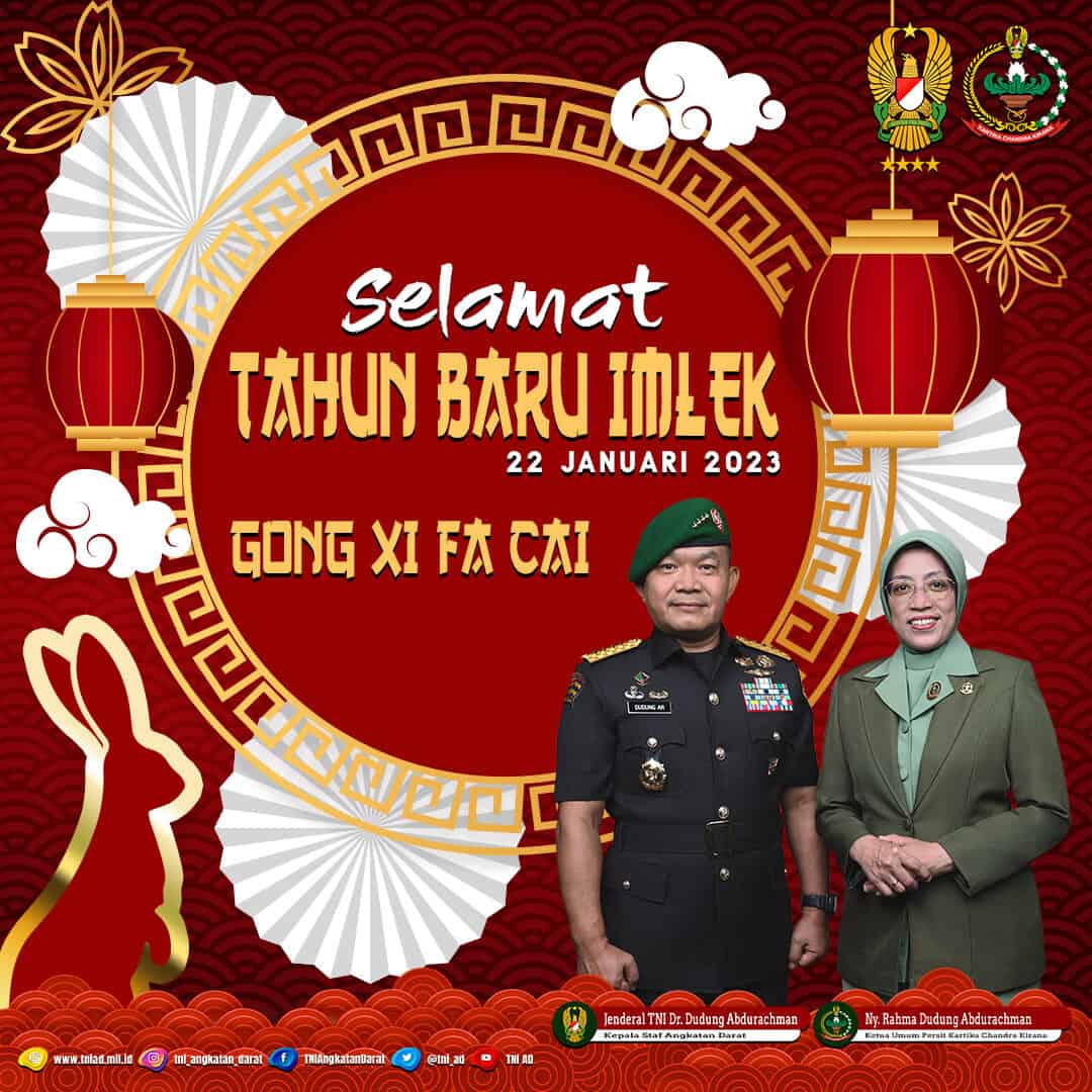 Selamat Tahun Baru Imlek, 22 Januari 2023 “Gong Xi Fa Cai”