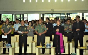 Kemeriahan Perayaan Natal Bersama TNI, Polri dan PNS Kogartap II Bandung