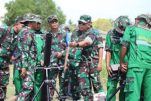 Dislitbangad Gelar Uji Coba Mortir Kaliber 81 MM (MO-3)