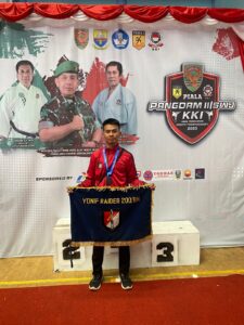 Yonif Raider 200/BN Raih Prestasi Pada Kejuaraan Karate Piala Pangdam II/Swj