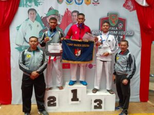 Yonif Raider 200/BN Raih Prestasi Pada Kejuaraan Karate Piala Pangdam II/Swj