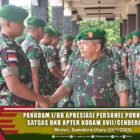 Pangdam I/BB Apresiasi Personel Purna Tugas Satgas BKO Apter Kodam XVII/Cenderawasih