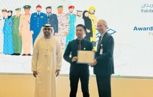 Tiga Prajurit TNI AD Terima Penghargaan Outstanding Academic Performance Dari Rabdan Academy