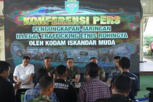 Tim Gabungan Dentintel Kodam IM Ungkap Sindikat Terduga TPPO Imigran Rohingya di Aceh Tamiang