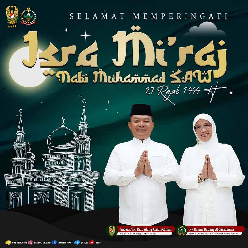 Selamat Memperingati Isra Miraj Nabi Muhammad Saw 27 Rajab 1444 H