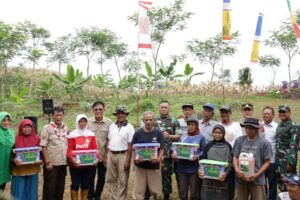 Perkuat Ketahanan Pangan, Kodim 0613/Ciamis bersama Forkopimda Panen Raya Jagung