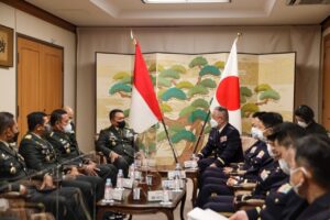 Courtesy Call dengan Kepala Staf AD Jepang, Kasad Bahas Kerja Sama Militer Hingga Penanggulangan Bencana
