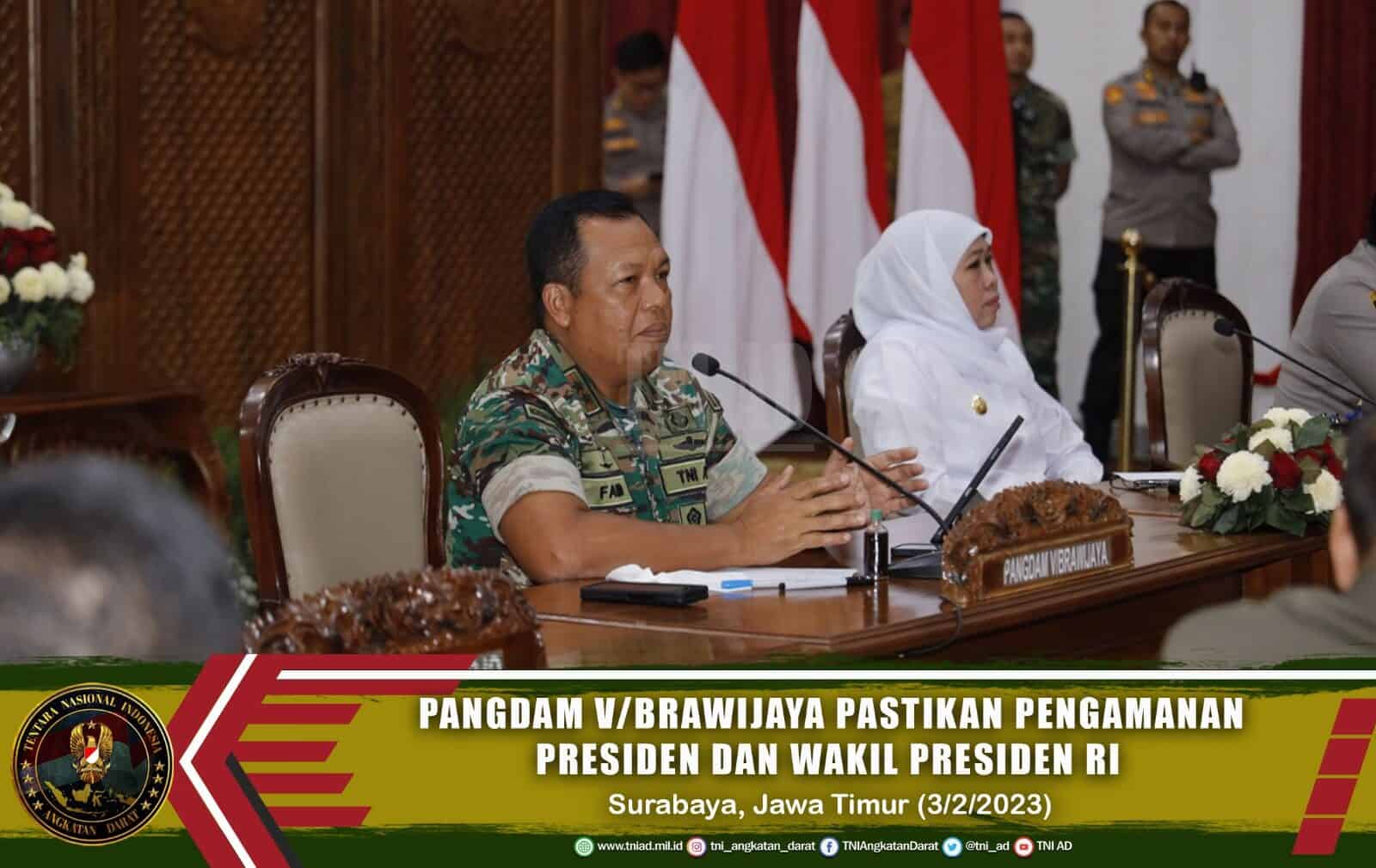 Jelang Perhelatan Harlah 1 Abad NU, Pangdam V/Brawijaya Pastikan Pengamanan Presiden dan Wakil Presiden RI