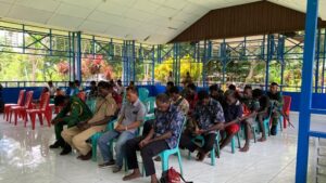 Bukti Kepercayaan Warga Papua, Satgas Yonif 511/DY Diundang Musyawarah Kampung