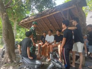 Koramil Nusa Penida Gencarkan Sosialisasi dan Rekrutmen Komcad