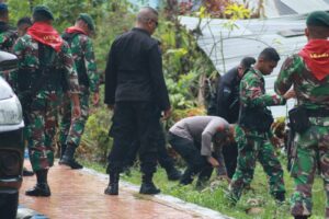 Sinergitas TNI-Polri Kembalikan Kondusivitas di Tual