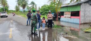 Dandim 1625/Ngada Tinjau Puluhan Hektar Sawah yang Terendam Banjir