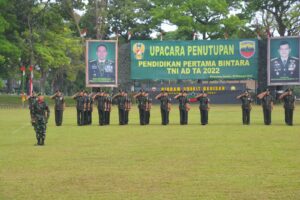 Penutupan Pendidikan Pertama Bintara PK TNI AD Kodam I/BB