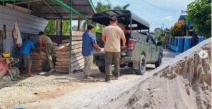 Jumat Berkah Kodim 1014/Pbn Berikan Bantuan Pembangunan Masjid