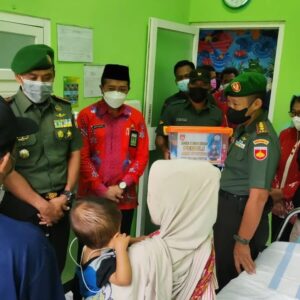 Bantu Anak Stunting, Danrem 073/Makutarama Rela Kunjungi RS di Demak