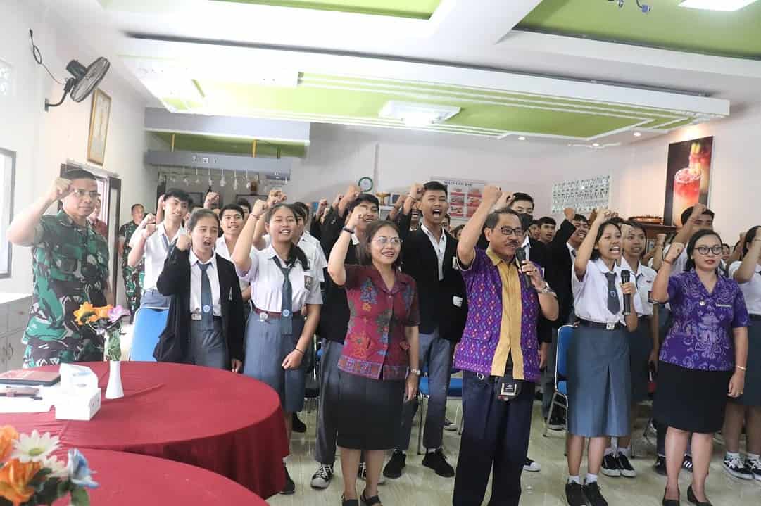 Jadi Narasumber Wawasan Kebangsaan, Dandim Klungkung Ajak Generasi Muda Jadi Agent of Change