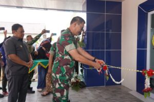 Pangdam XII/Tpr Resmikan Pembangunan Gedung Rumah Sakit Tk. IV 12.07.03 Palangka Raya.