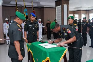 Pangdam Pattimura Pimpin Sertijab Dua Danrem