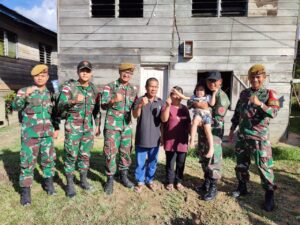 Satgas Yonarmed 5/105 PG Berikan Psikoterapi Anak Penderita Epilepsi