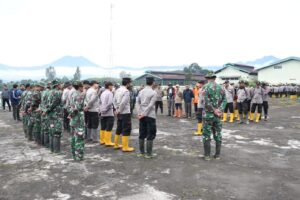 Banjir Bandang Ijen, Dandim 0822 Bondowoso Pimpin Apel Pasukan Gabungan