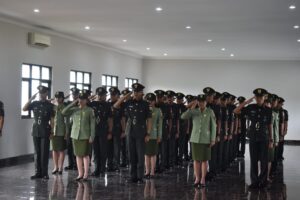 Danpusdikkum Buka Dik Prodi Dikjurbakum Abit Dikmaba TNI AD TA. 2022