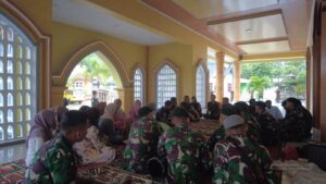 Satgas Pamrahwan Maluku Yonarmed 1 Kostrad Terima Kunjungan Tim Asnis Pusterad