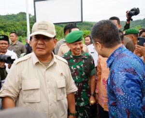 Danrem 162/WB Dampingi Menhan RI Selama Kunjungan di Kabupaten Lombok Tengah