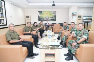 Kaskostrad Tinjau Lahan Ketahanan Pangan Wijen dan Padi Japonica