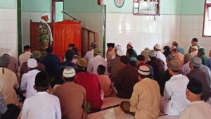 Tim Da’i TNI Satgas Ops Madago Raya Laksanakan Safari Khutbah Jum’at Di Dua Masjid Berbeda