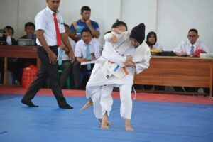 Kasrem 043/Gatam Dampingi Ketum PB PJSI Resmikan Padepokan Judo Bersama, Gasuku dan Kejuaraan Judo Junior SD-SMP Terbuka